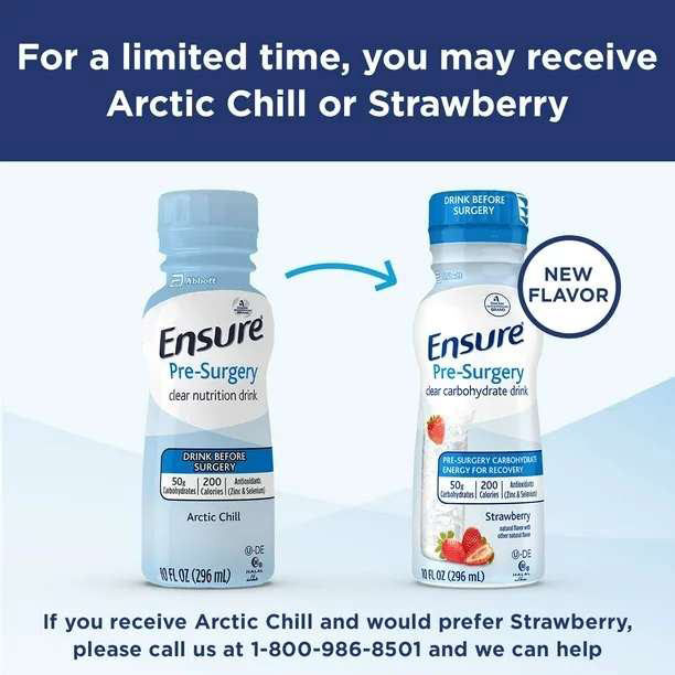 Ensure Pre-Surgery Clear Carbohydrate Drink thumbnail 2