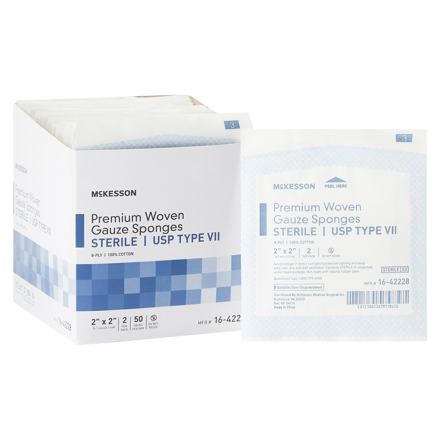 McKesson USP Type VII Gauze Sponge - Main image