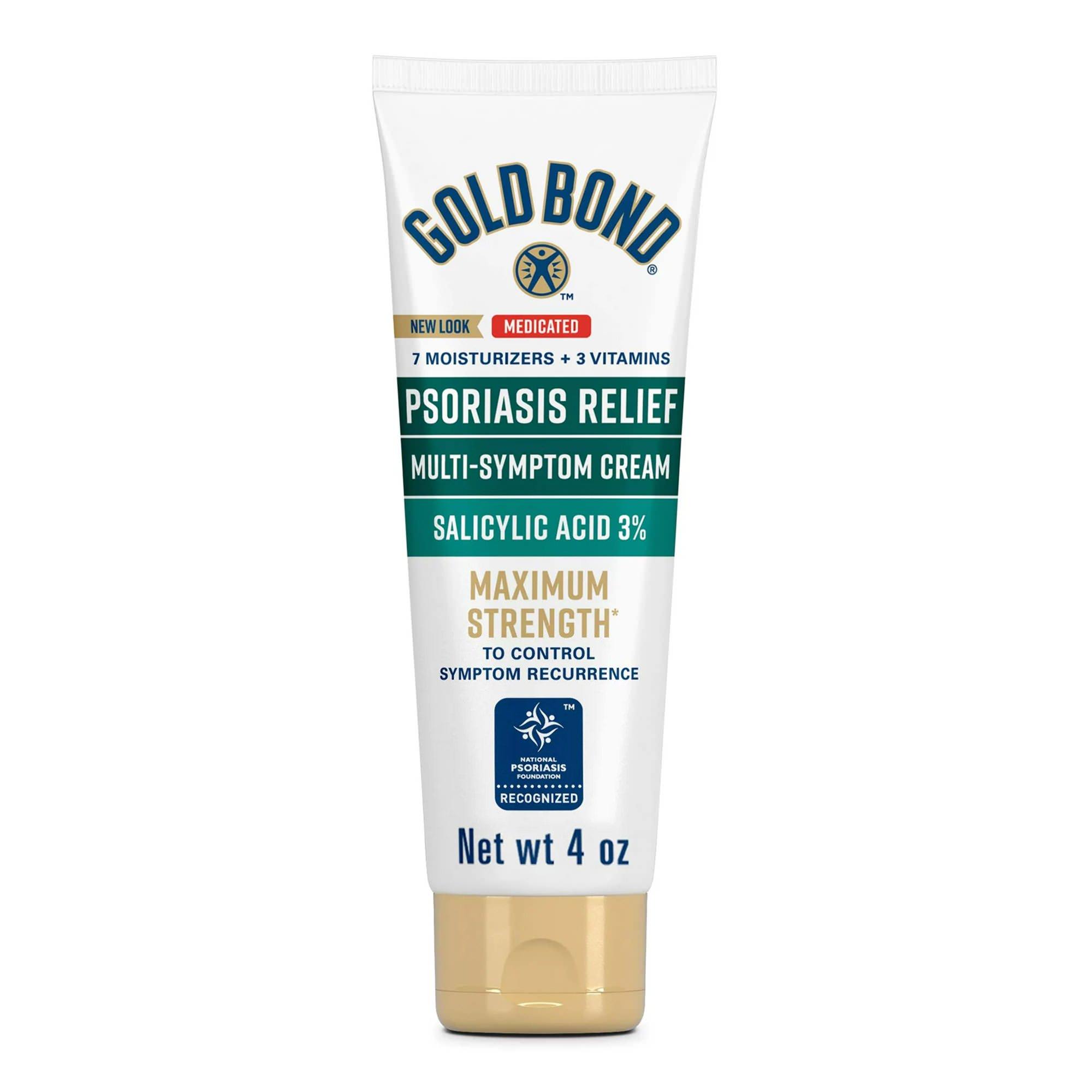 Gold Bond Psoriasis Relief Cream, Maximum Strength, 4 oz - Each - Main image