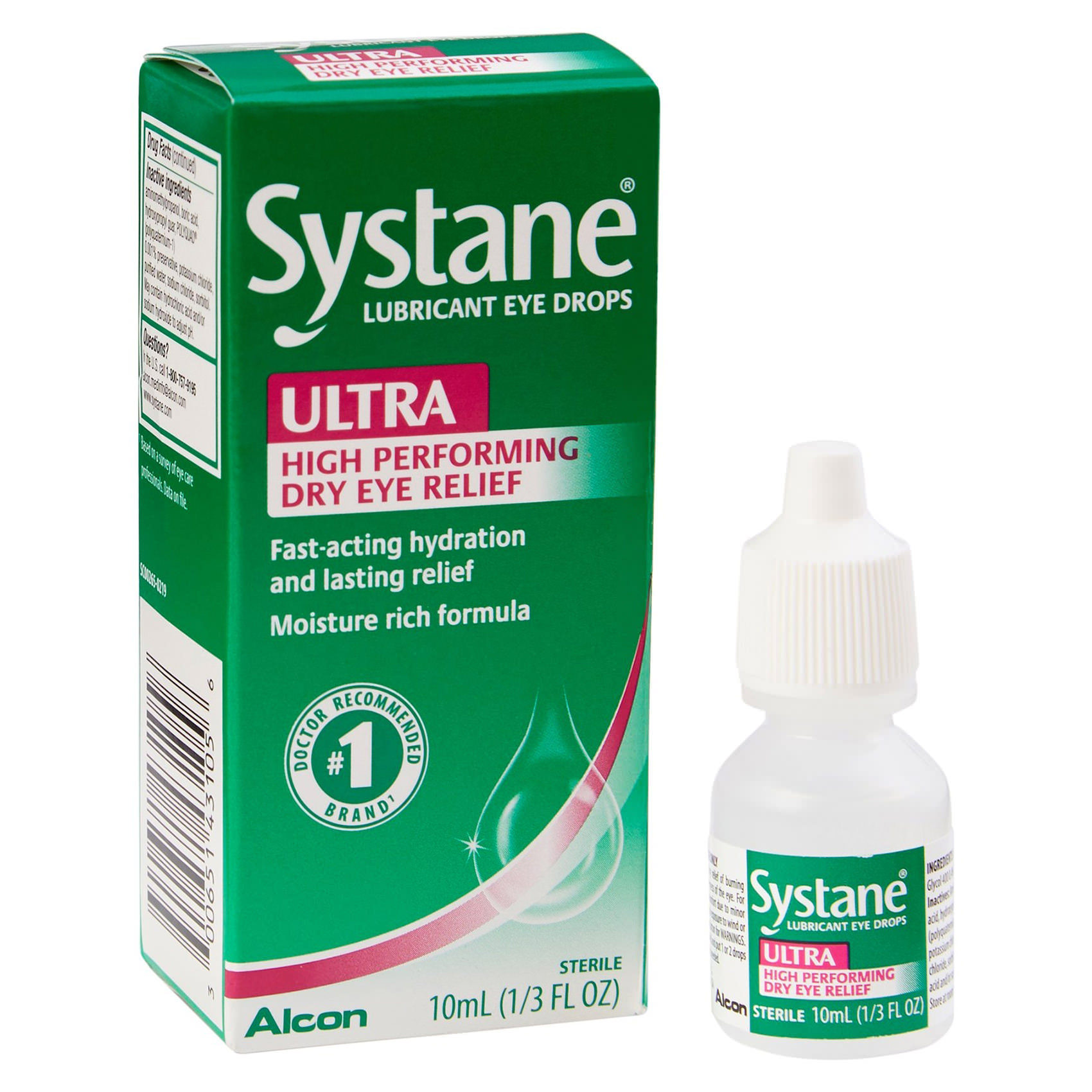 systane lubricant eye gel ingredients Systane Lubricant Eye Drops - 10 ml main image 0