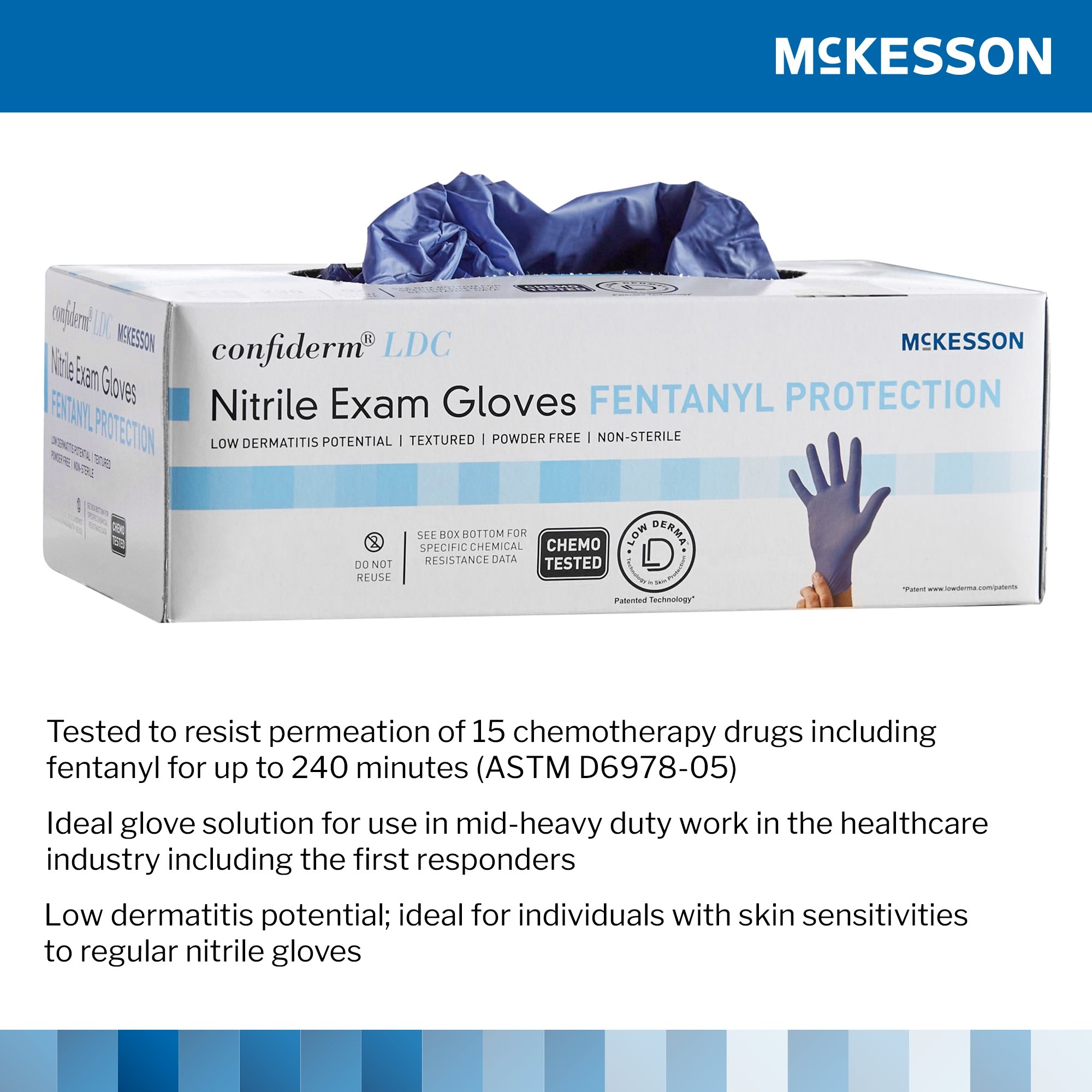 McKesson Confiderm LDC Exam Gloves thumbnail 4