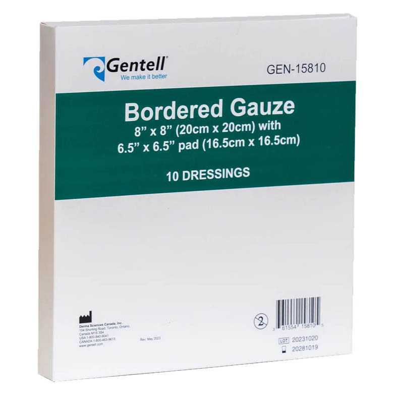 Gentell Bordered Gauze Dressing thumbnail 7
