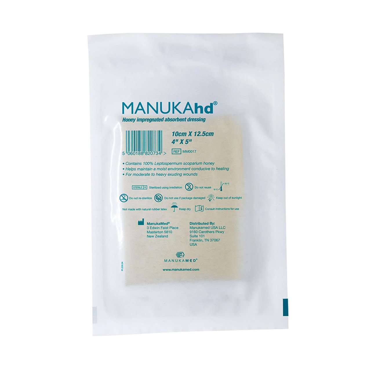 ManukaMed ManukAhd Honey Impregnated Dressing thumbnail 3