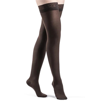 Sigvaris Soft Opaque Thigh High Compression Stockings, 20-30mmHg thumbnail 33
