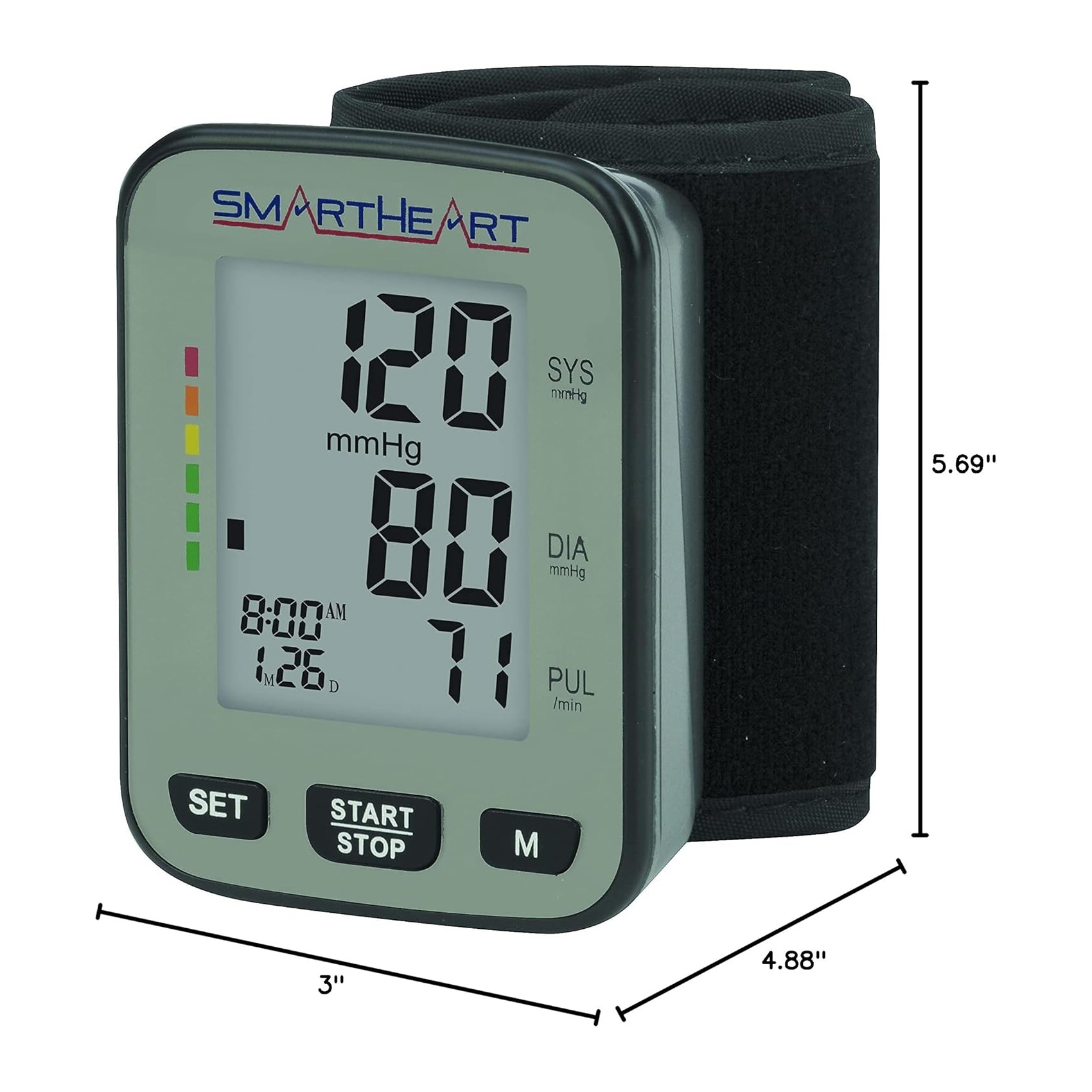 SmartHeart Digital Blood Pressure Monitor Adult Talking thumbnail 2