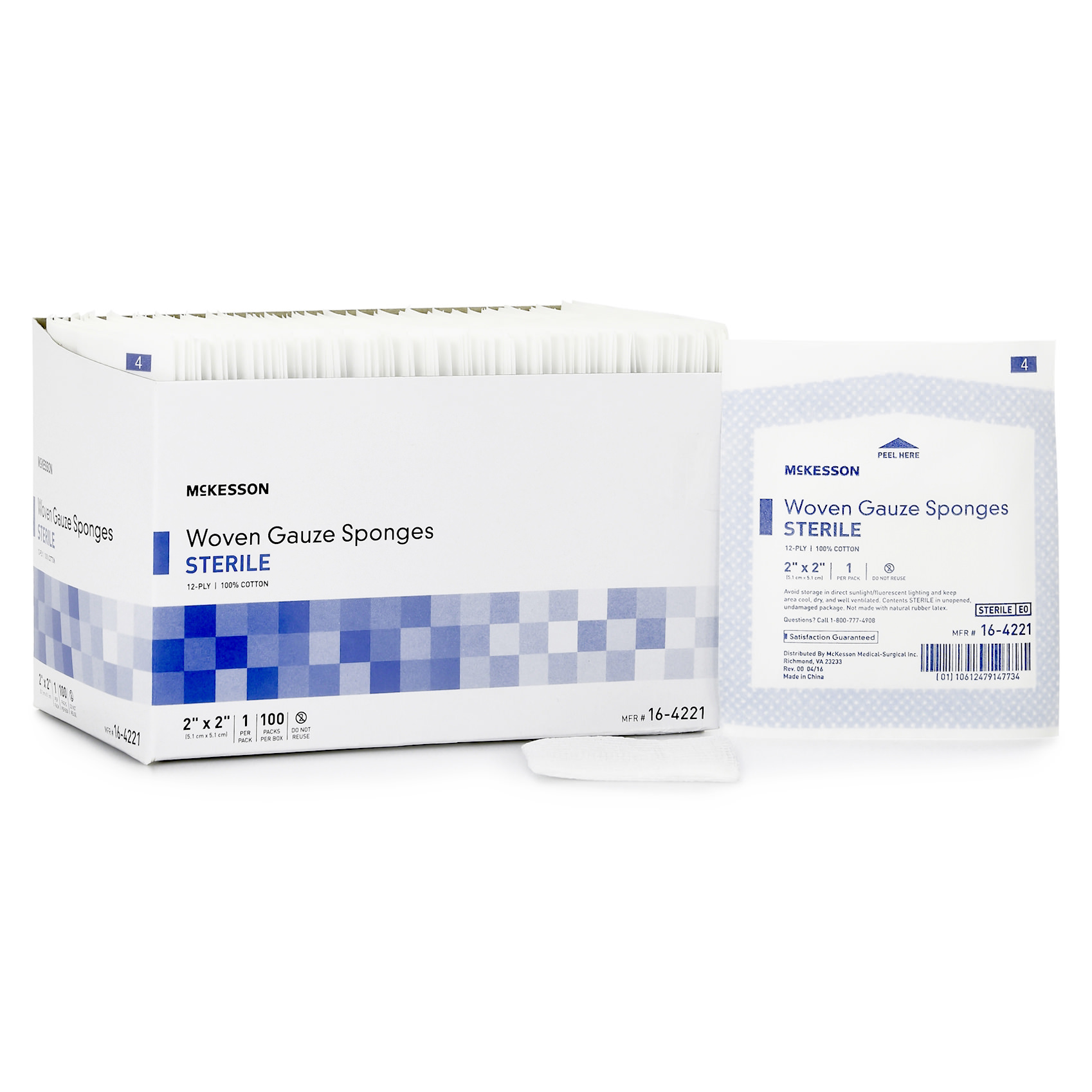 McKesson Sterile Gauze Sponge thumbnail 1