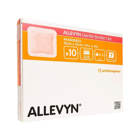 Allevyn Gentle Border Lite Adhesive Hydrocellular Foam Dressing thumbnail 1