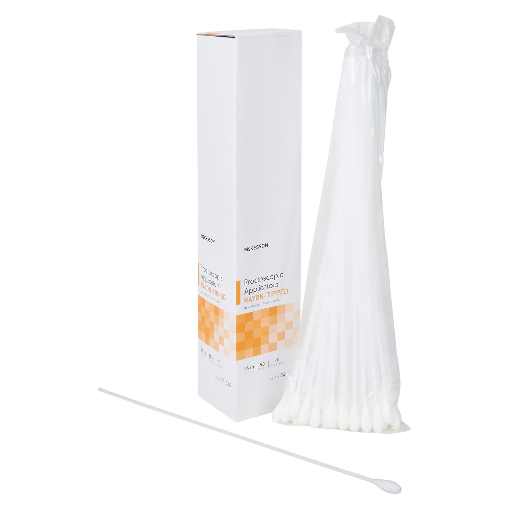 McKesson Rayon-Tipped Proctoscopic Applicators - Main image
