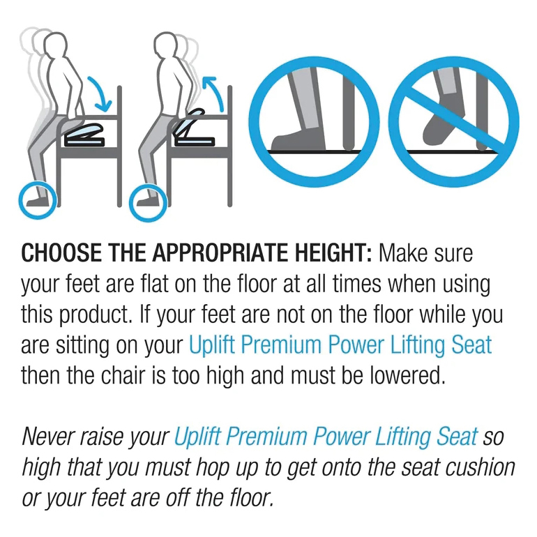 Carex Upeasy Seat Assist Standard Manual Lifting Cushion thumbnail 10