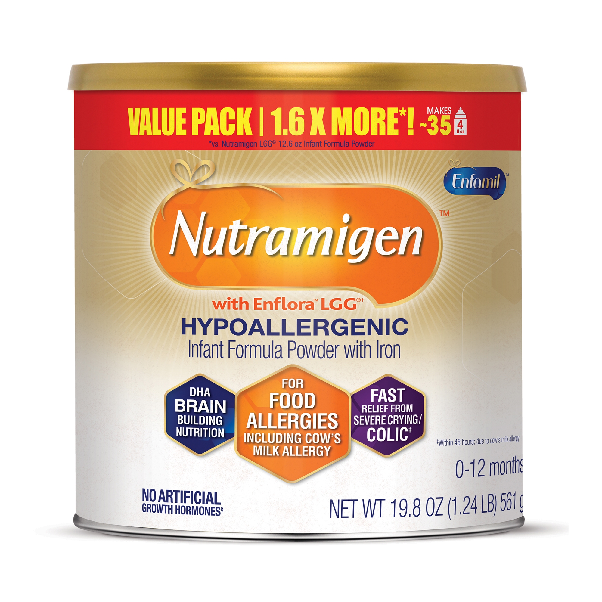 Nutramigen Hypoallergenic Infant Formula with Probiotic LGG thumbnail 2