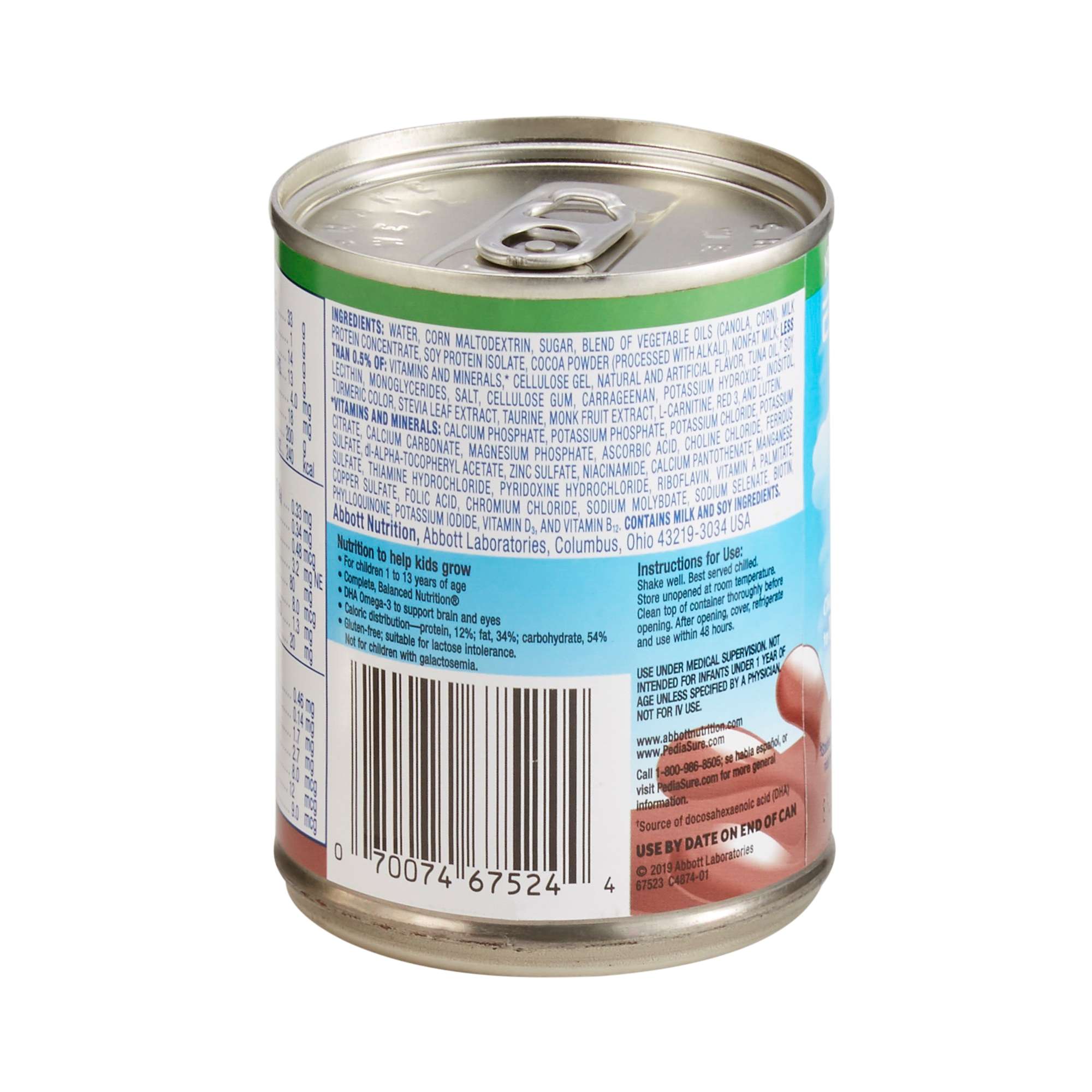 PediaSure Grow & Gain Pediatric Therapeutic Nutrition Shake, Can thumbnail 2