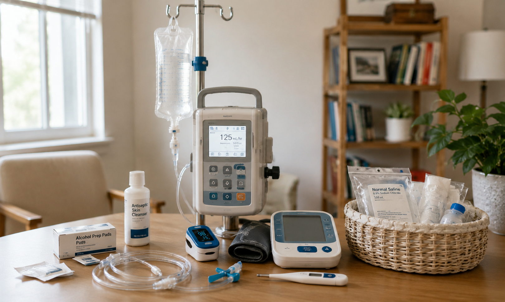 Why IV Therapy Equipment Matters in Home Care