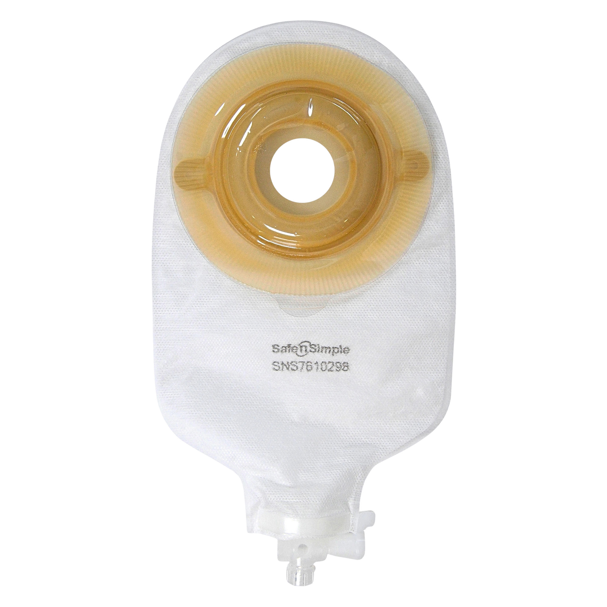 Safe n Simple 1-Piece Transparent Urostomy Pouch, 9' Pre-cut thumbnail 1