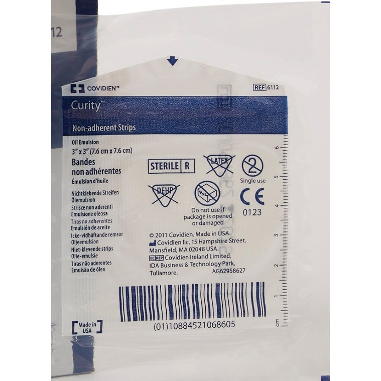 Curity Oil Emulsion Impregnated Dressing - Main image
