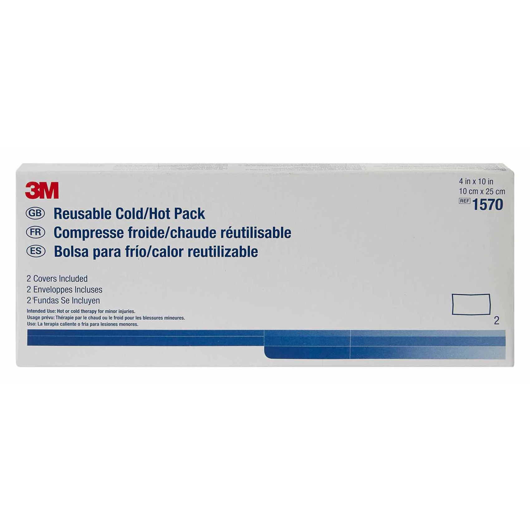 3M Nexcare Reusable Cold Hot Pack | Gel Therapy 4x10 Inch