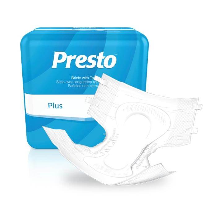 Presto Full Fit Plus Absorbency Breathable Brief