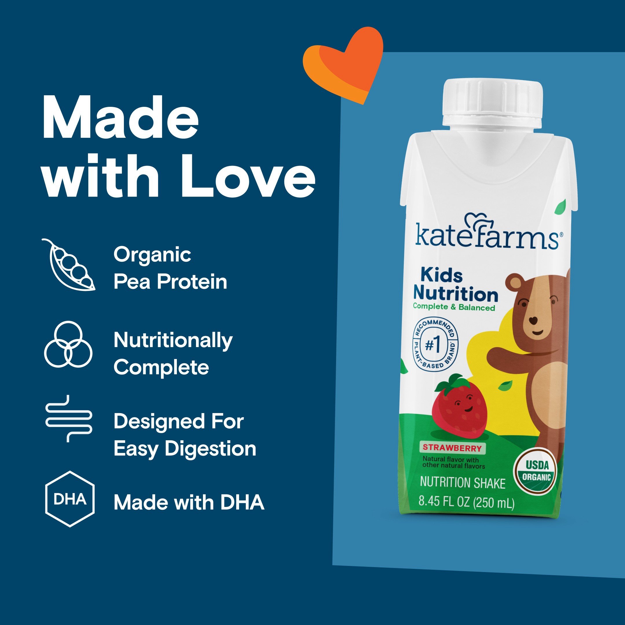 Kate Farms Kid's Complete And Balanced Nutrition Shake thumbnail 6