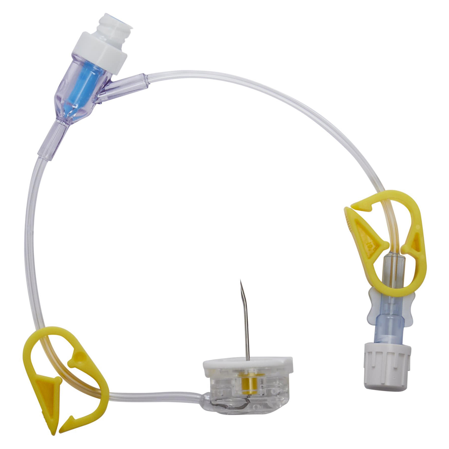 SafeStep Huber Needle Set 20G 0.75 Inch Y-Site