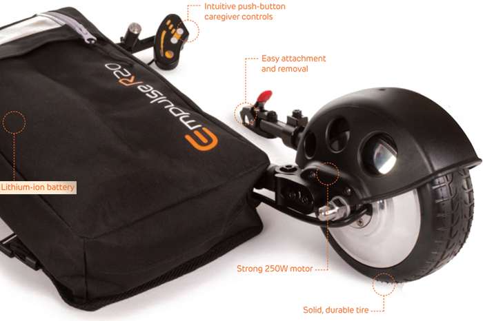 Empulse R20 Power Assist Device by Sunrise Medical