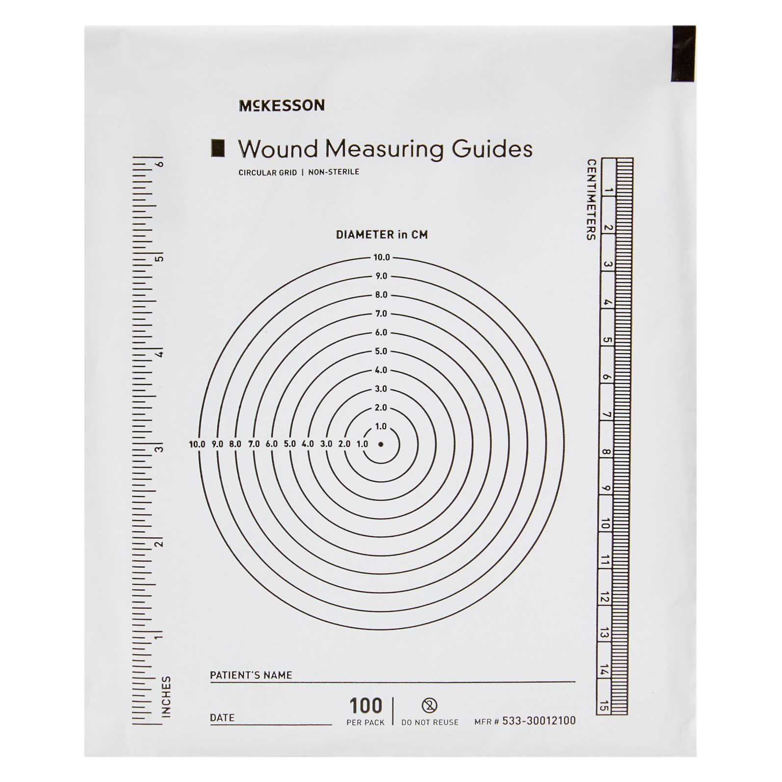 McKesson Wound Measuring Guide thumbnail 2