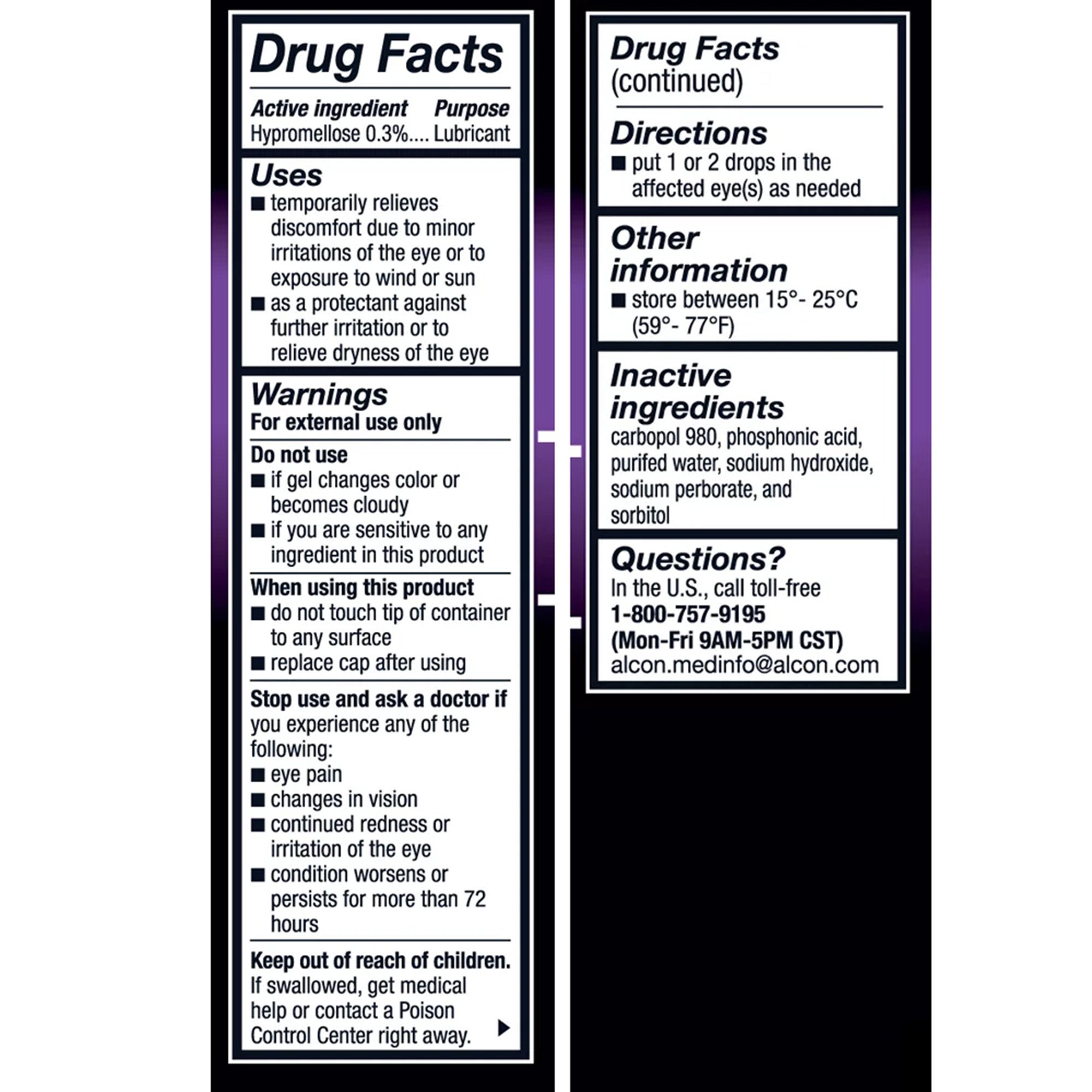 GenTeal Tears Lubricant Eye Gel - Each thumbnail 4