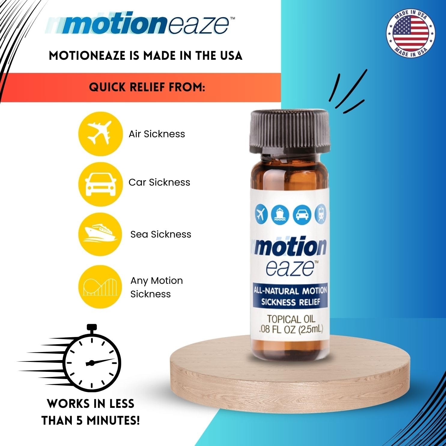MotionEaze Motion Sickness Relief Drops, 2.5 ml thumbnail 2