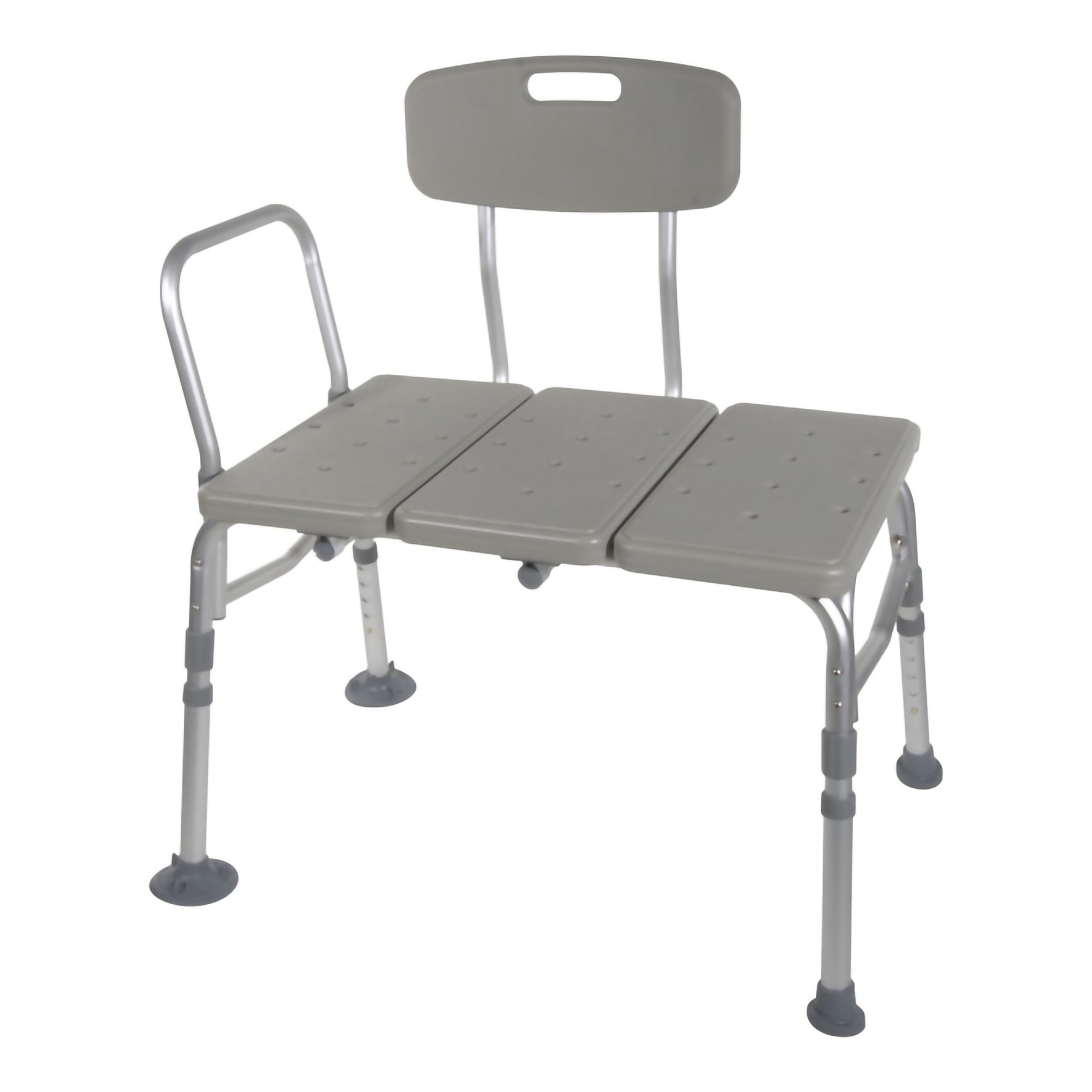 McKesson Knocked?Down Bath Transfer Bench-Removable Arm Rail thumbnail 2