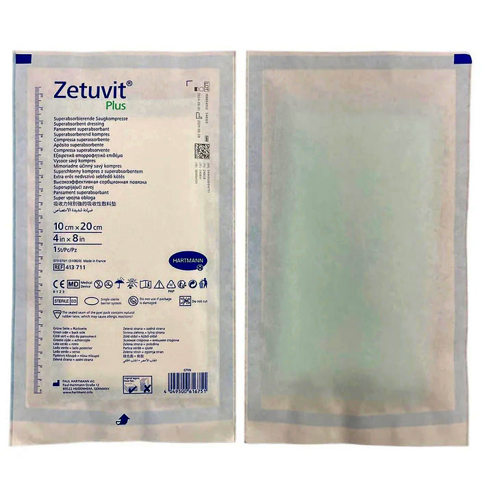 KerraMax Care PRD500-100 5x6 Super Absorbent Wound Dressing - Box Of 10 5x6 Box Of 10