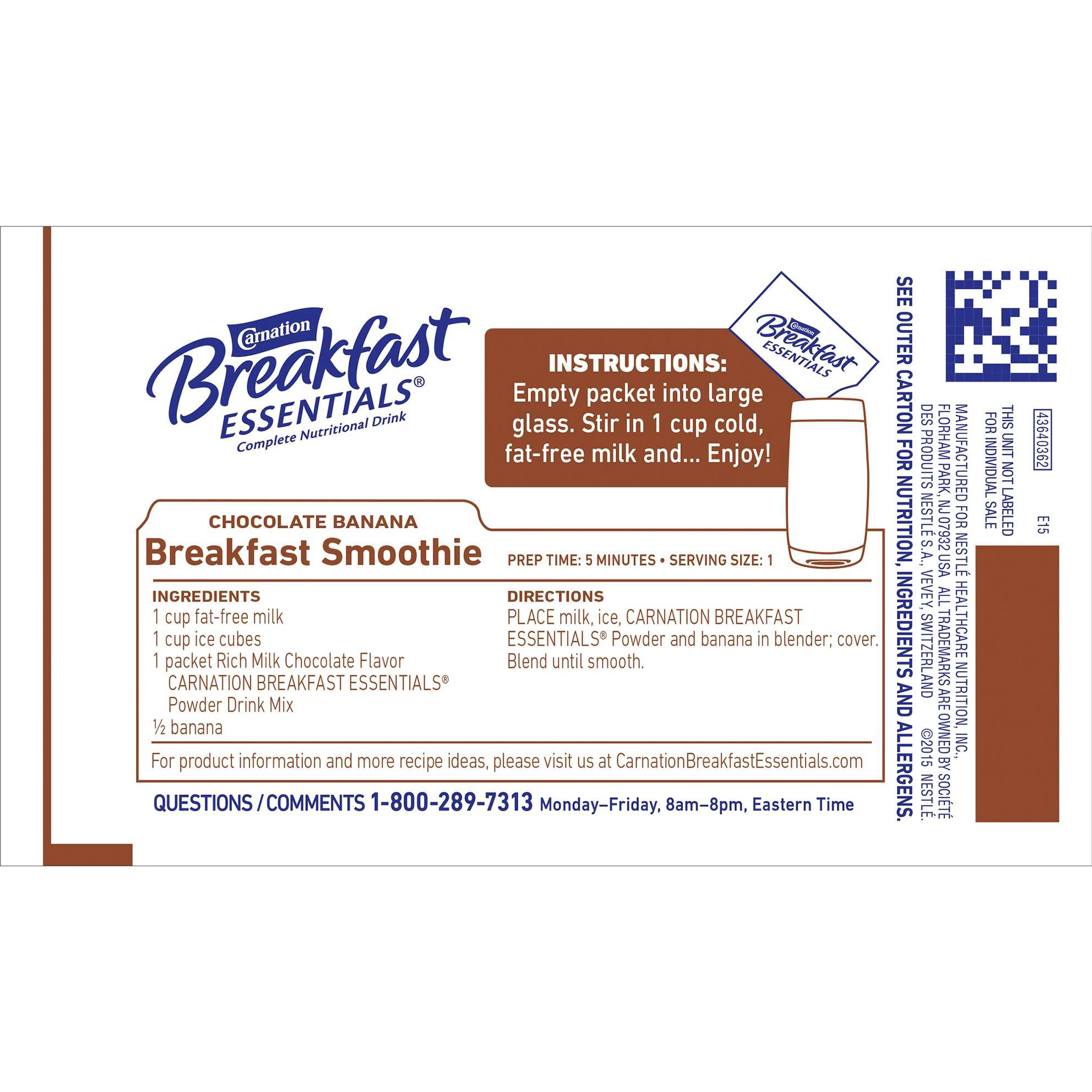 Carnation Breakfast Essentials Oral Supplement thumbnail 2