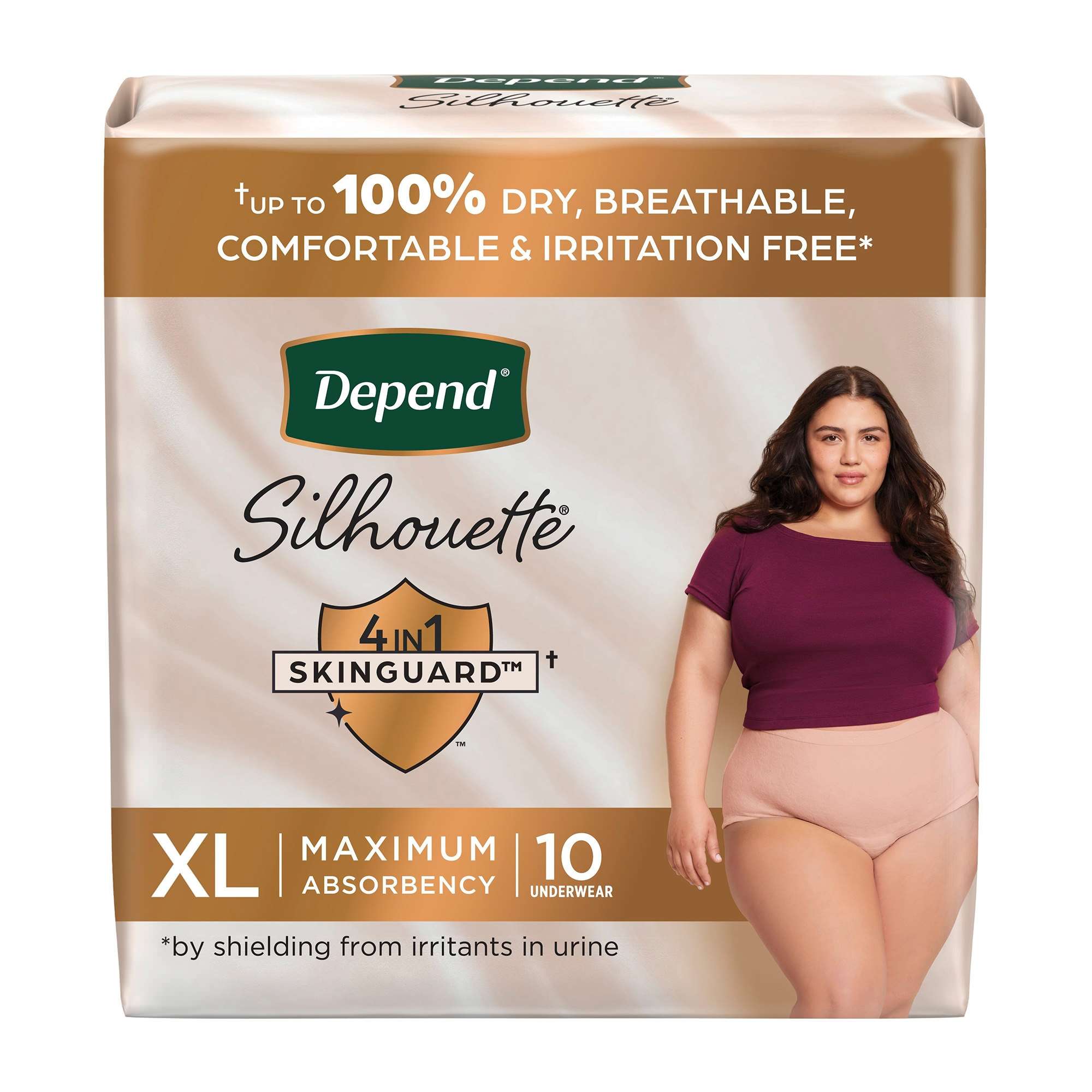 Depend Silhouette Maximum Absorbency Underwear for Women thumbnail 1
