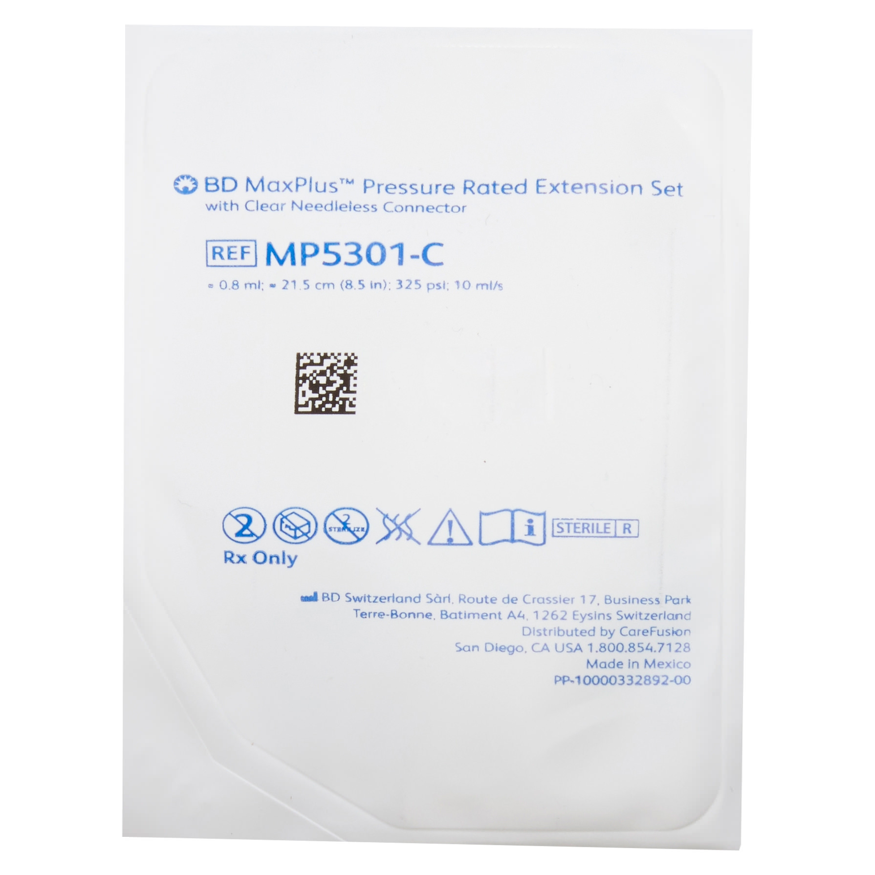 Maxplus Clear IV Extension Set - Needle-Free, Sterile | BD