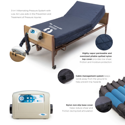 Invacare microAIR MA600 Alternating Pressure Low Air Loss Mattress thumbnail 5