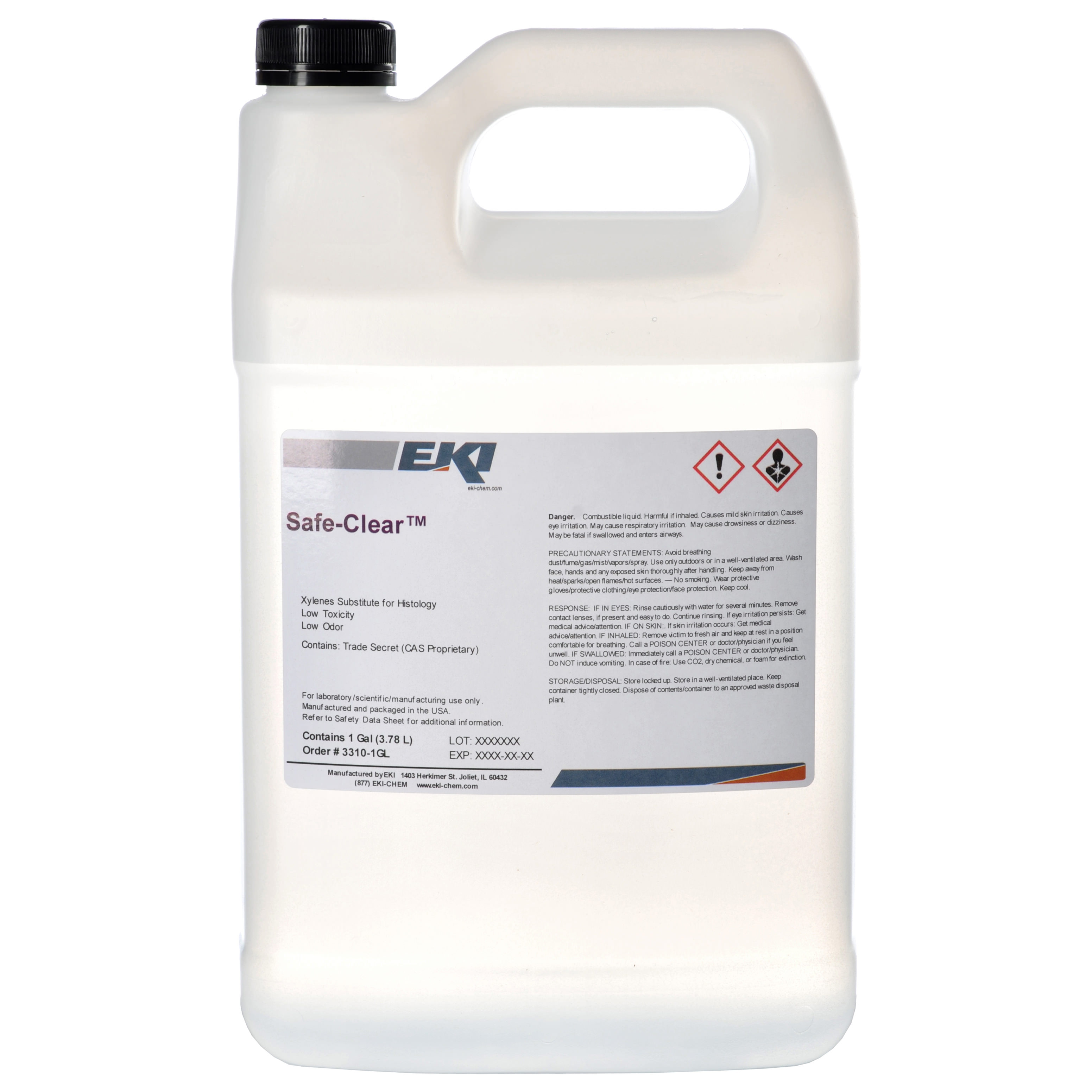 Safe-Clear Xylene Substitute for Histology, 1 Gallon