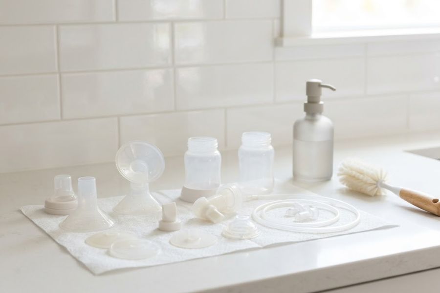 How to Clean and Care for Your Breast Pump