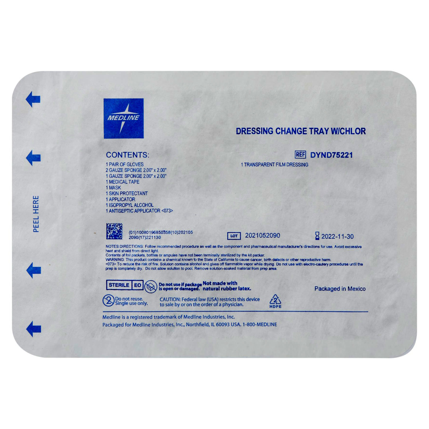 Medline Dressing Change Tray | Dressing Change Tray and Kit Medline Dressing Change Tray | Dressing Change Tray and Kit