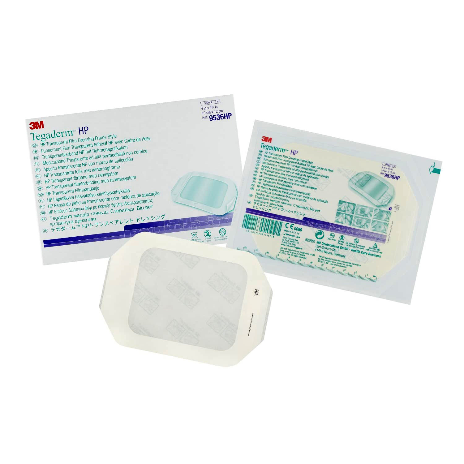 3M Tegaderm HP Transparent Film Dressing with Label thumbnail 1