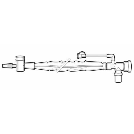 KimVent Tracheostomy Elbow, Double Swivel Ballard thumbnail 2