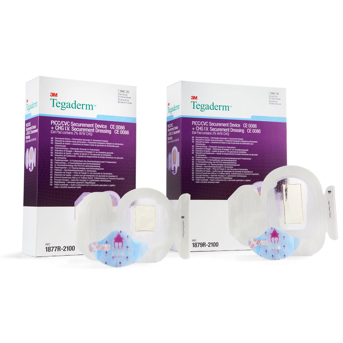 3M PICC/CVC Securement Device + Tegaderm CHG IV Dressing
