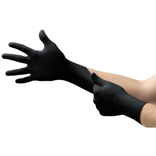 Microflex MidKnight Touch Nitrile Exam Gloves thumbnail 2