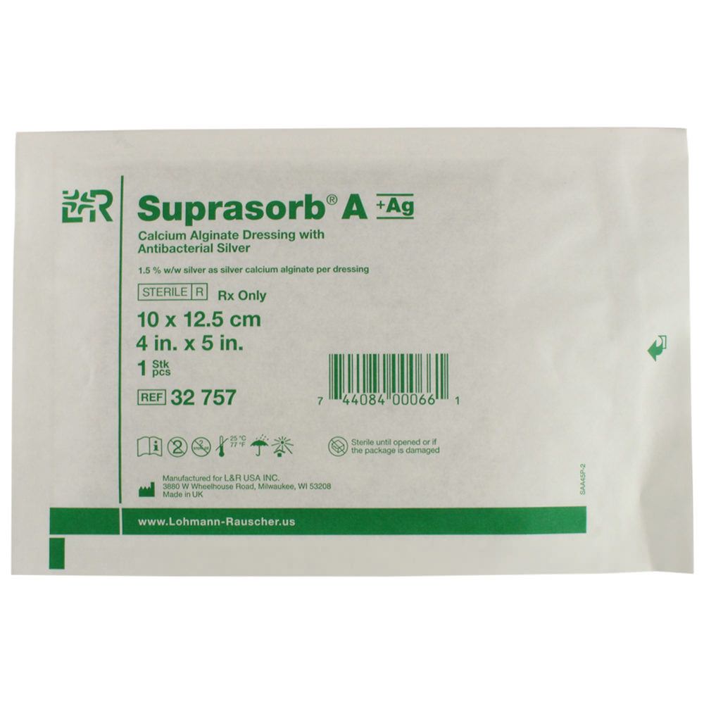 Suprasorb A + Ag Alginate Dressing thumbnail 2