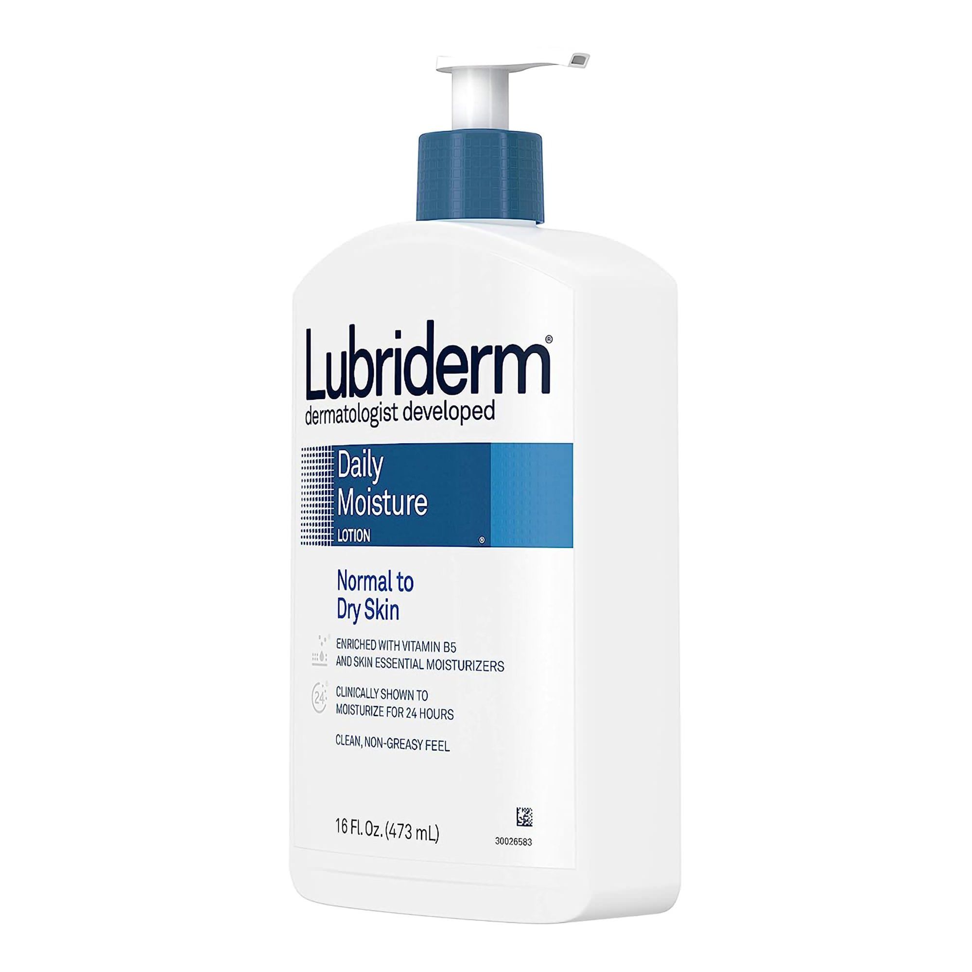 Lubriderm Daily Moisture Lotion Normal to Dry Skin, 16 oz - Each thumbnail 3