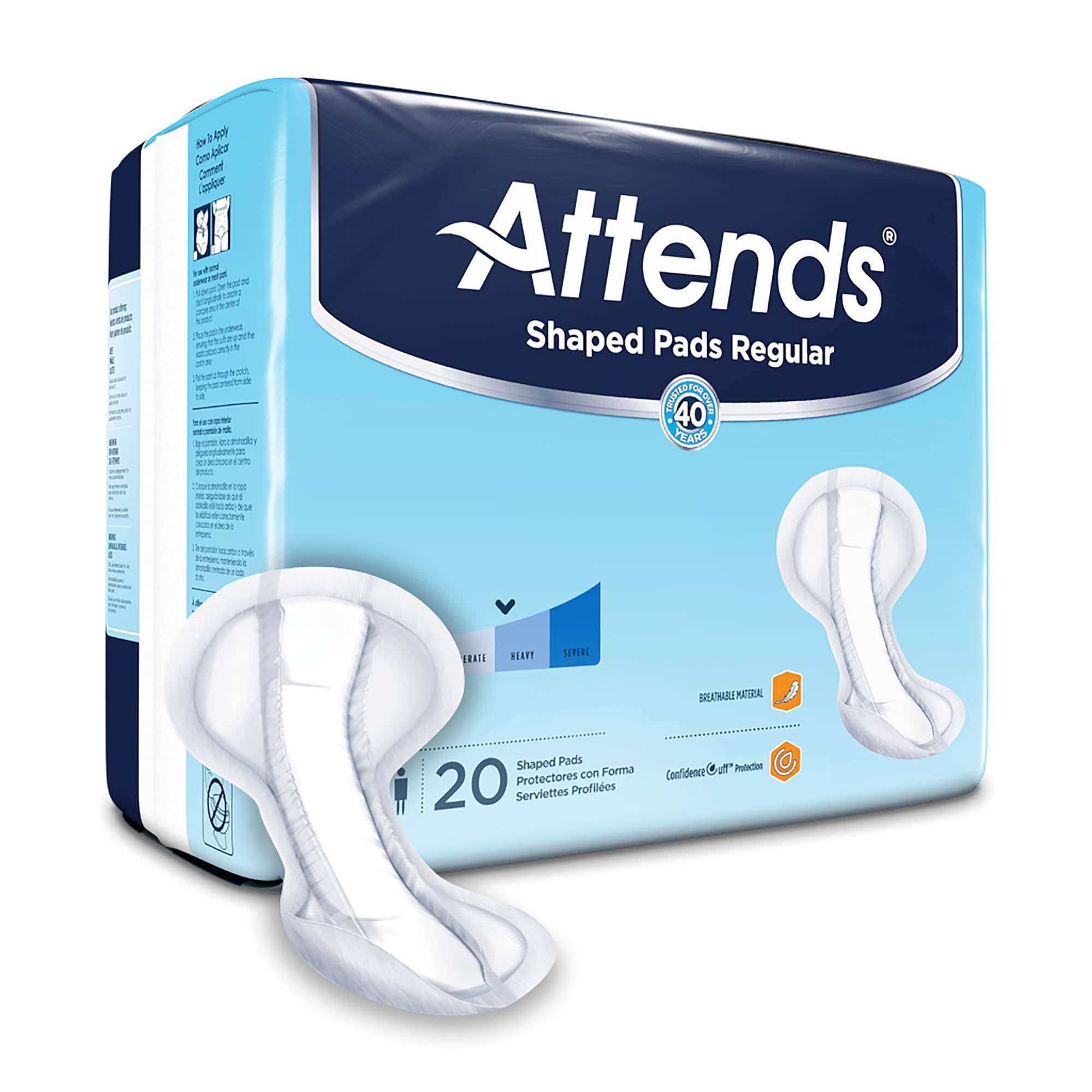 Attends Shaped Pads thumbnail 1