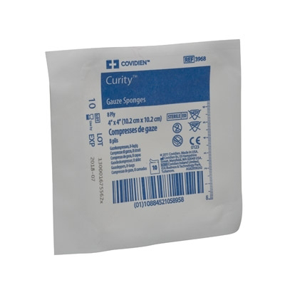Curity Sterile Gauze Sponges with Soft Pouch thumbnail 1