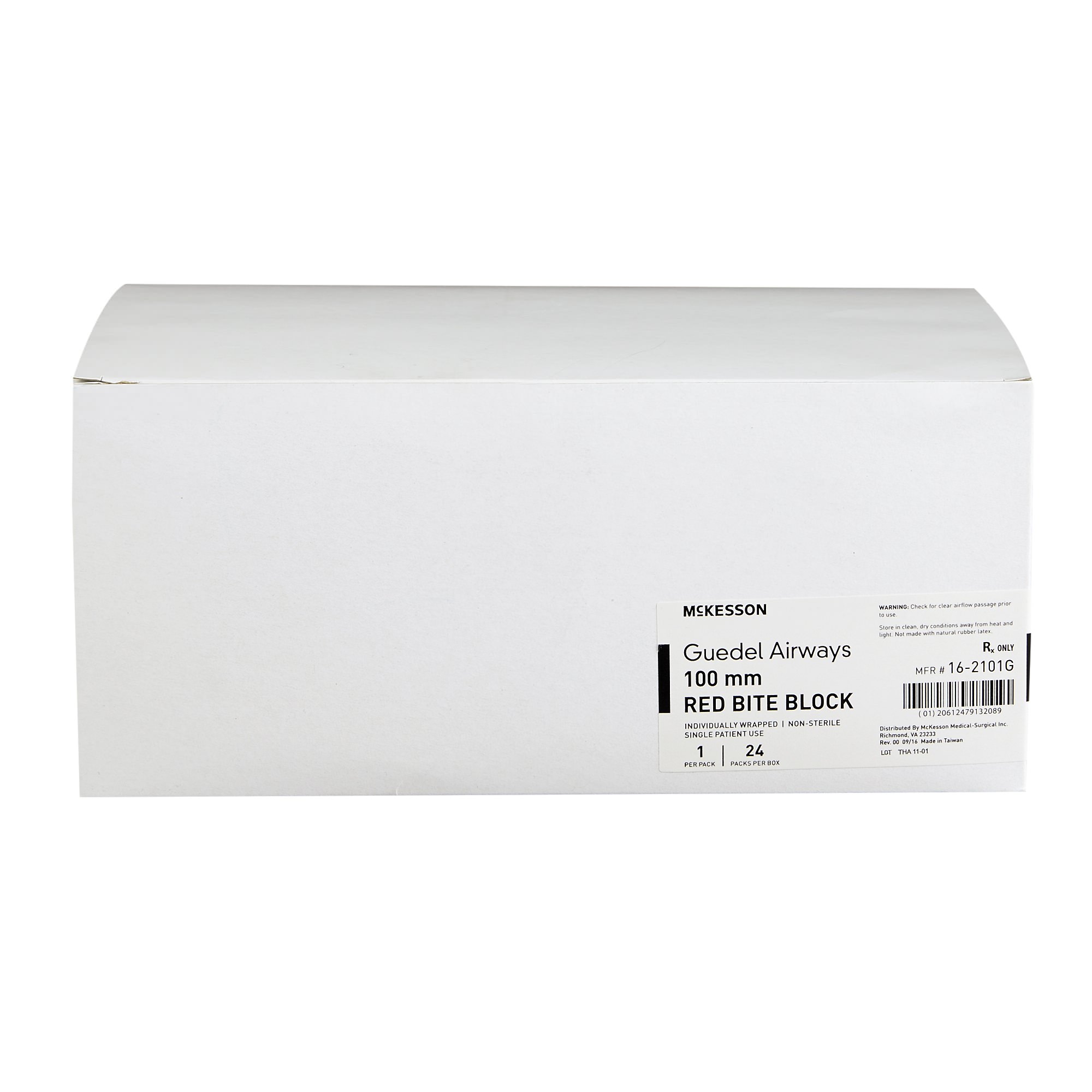 McKesson Guedel Oropharyngeal Airway NonSterile Single Patient Use thumbnail 2