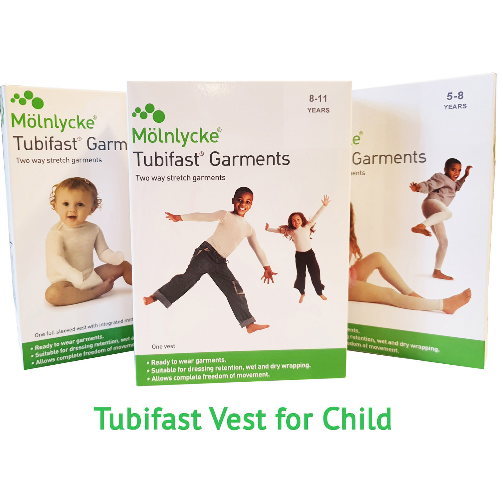 Tubifast Tubular Retainer Dressing Full Sleeve Vest - Main image