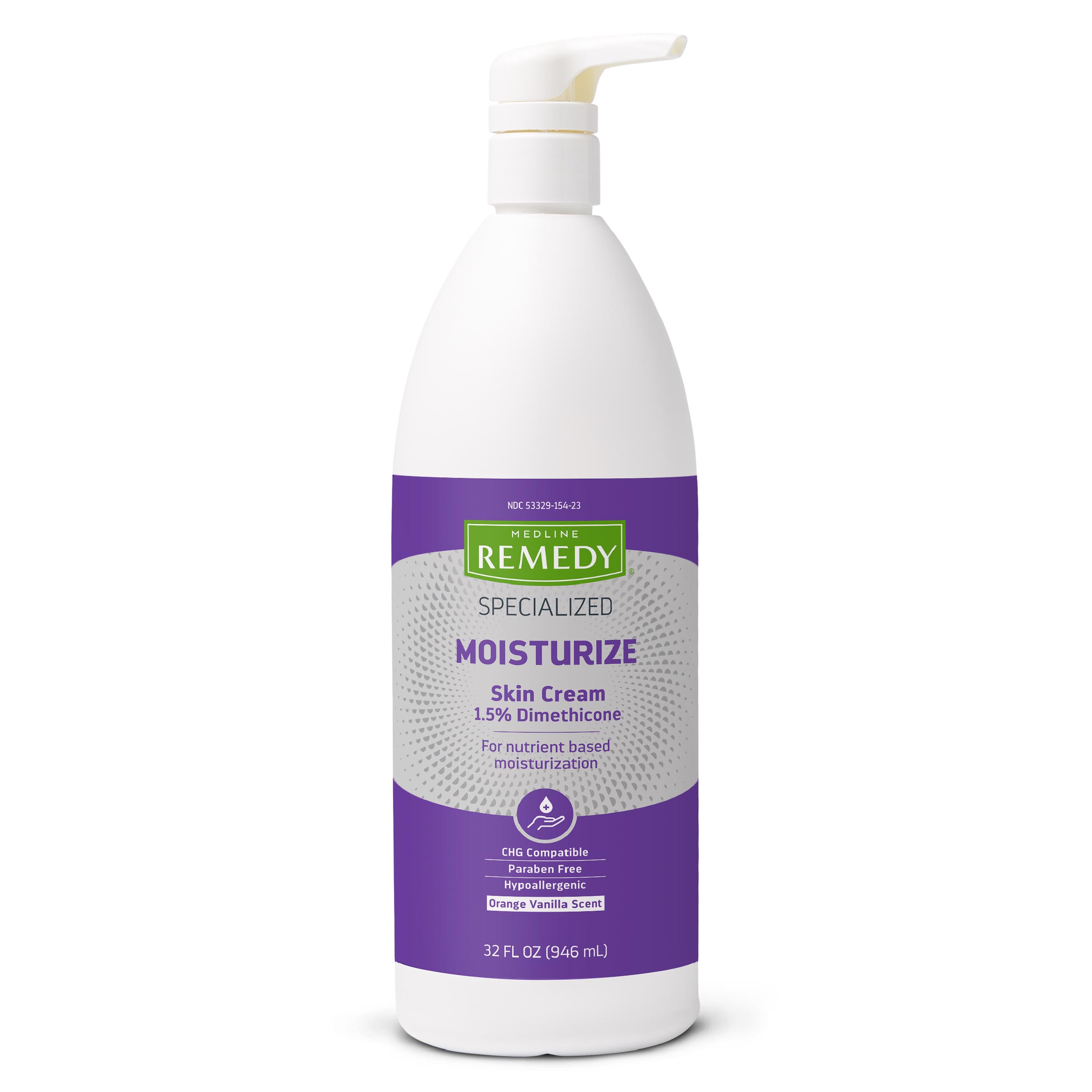 Remedy Specialized Moisturize Skin Cream, 32 oz: Dimethicone