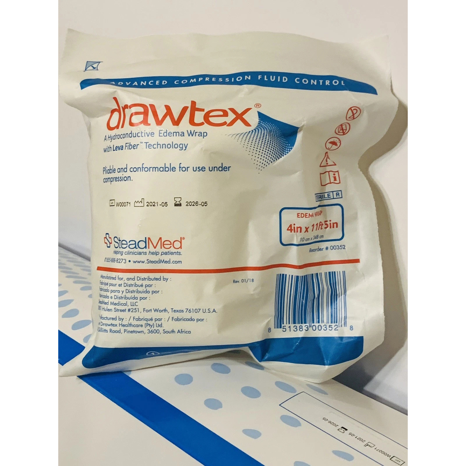Urgo Medical Drawtex Edema Wrap - Box of 5 thumbnail 3