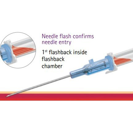 B. Braun Introcan Safety Peripheral IV Catheter with Winged Hub, Polyurethane thumbnail 2