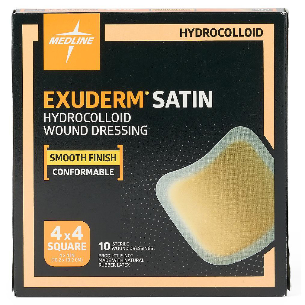 Medline Exuderm Satin Hydrocolloid Wound Dressing thumbnail 2