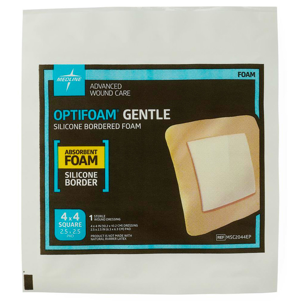 Optifoam Gentle Silicone Bordered Foam Dressing thumbnail 6